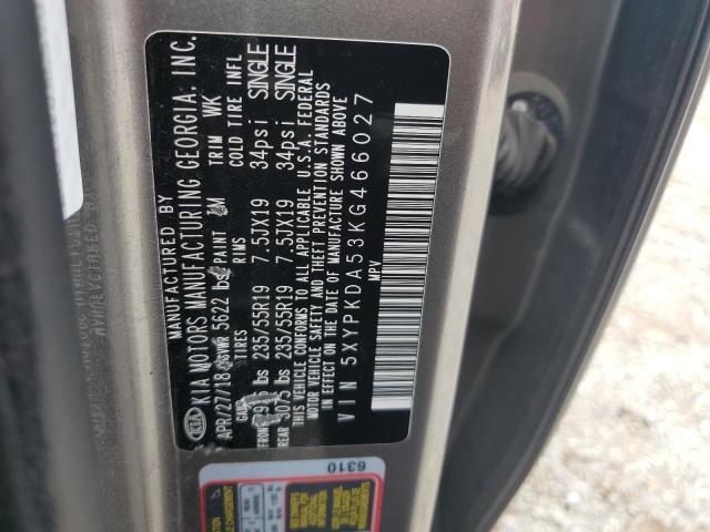 Photo 14 from auction – 2019 KIA SORENTO SX with VIN 5XYPKDA53KG466027