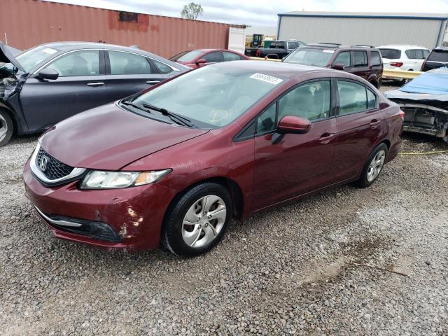 HONDA CIVIC LX 2015 with VIN 19XFB2F55FE120721 - Photo from auction