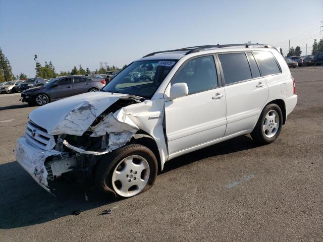 TOYOTA HIGHLANDER 2005 with VIN JTEDP21A050049038 - Photo from auction