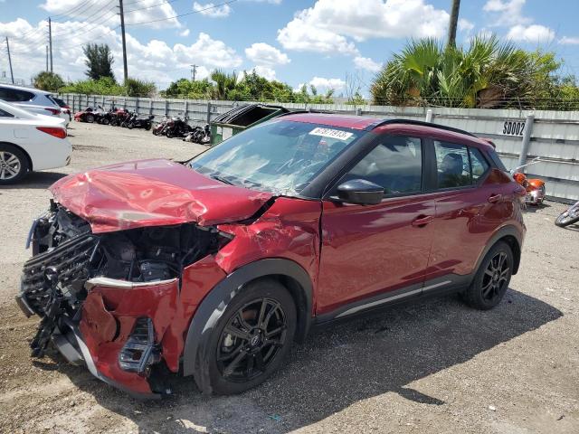 NISSAN KICKS SR 2022 with VIN 3N1CP5DV4NL497174 - Photo from auction