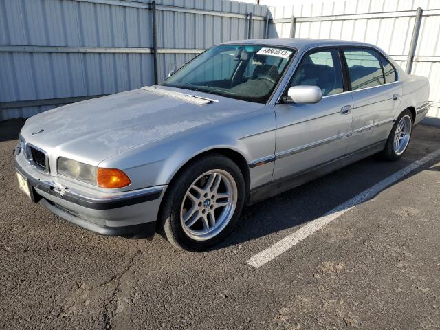 BMW 740 IL 1998 with VIN WBAGJ8328WDM22877 - Photo from auction