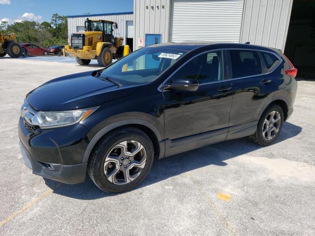HONDA CR-V EX 2018 with VIN 7FARW1H56JE020286 - Photo from auction