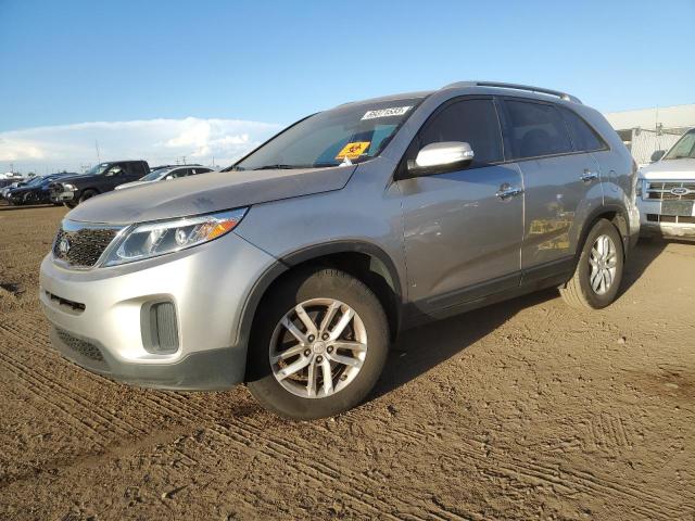 KIA SORENTO LX 2014 with VIN 5XYKT4A78EG484889 - Photo from auction