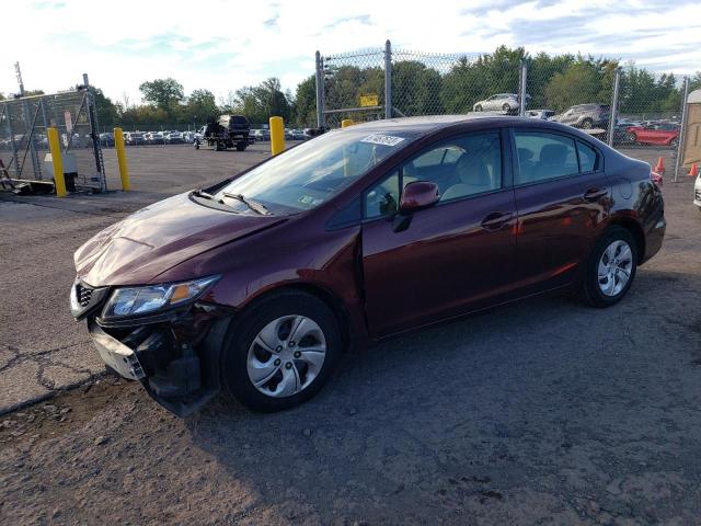 Photo 1 from auction – 2013 HONDA CIVIC LX with VIN 19XFB2F54DE037133