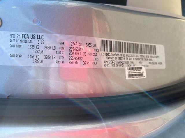 Photo 10 from auction – 2019 CHRYSLER PACIFICA T with VIN 2C4RC1BGXKR531682