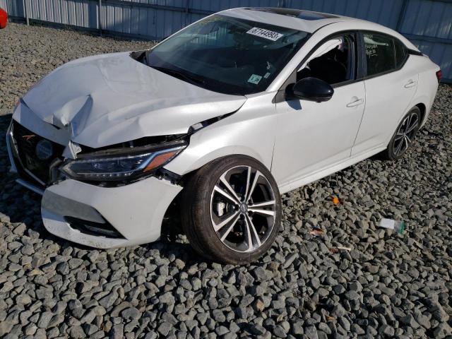 NISSAN SENTRA SR 2022 with VIN 3N1AB8DV9NY307539 - Photo from auction