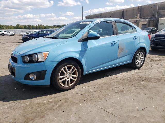 CHEVROLET SONIC LT 2014 with VIN 1G1JC5SH3E4163018 - Photo from auction