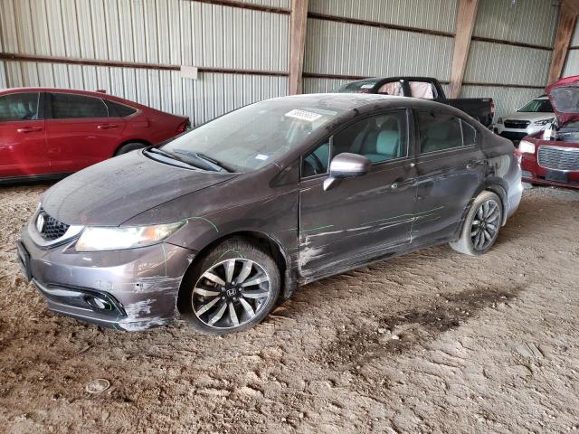 HONDA CIVIC EXL 2015 with VIN 2HGFB2F93FH503498 - Photo from auction