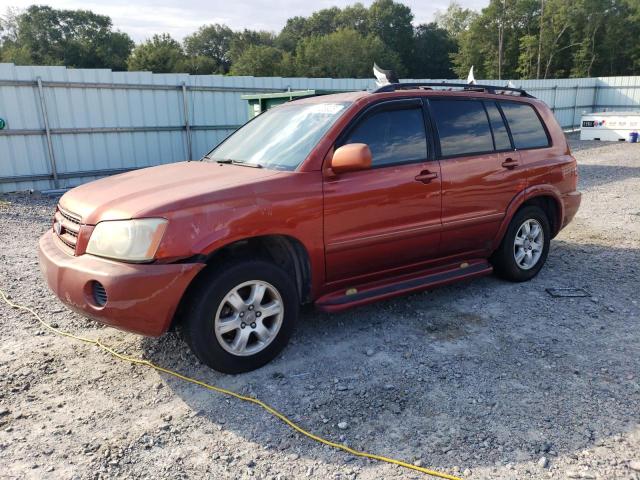 TOYOTA HIGHLANDER 2002 with VIN JTEGF21A320070686 - Photo from auction
