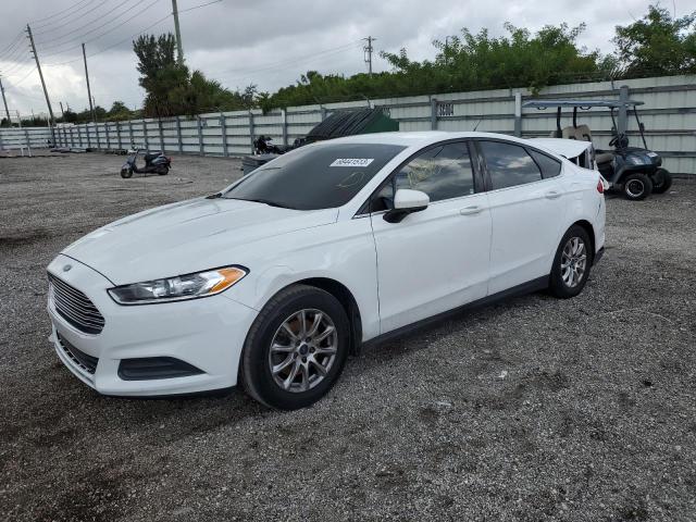 FORD FUSION S 2016 with VIN 1FA6P0G70G5123809 - Photo from auction