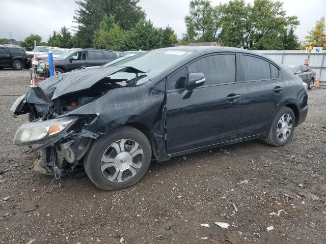 HONDA CIVIC HYBR 2013 with VIN 19XFB4F27DE201895 - Photo from auction