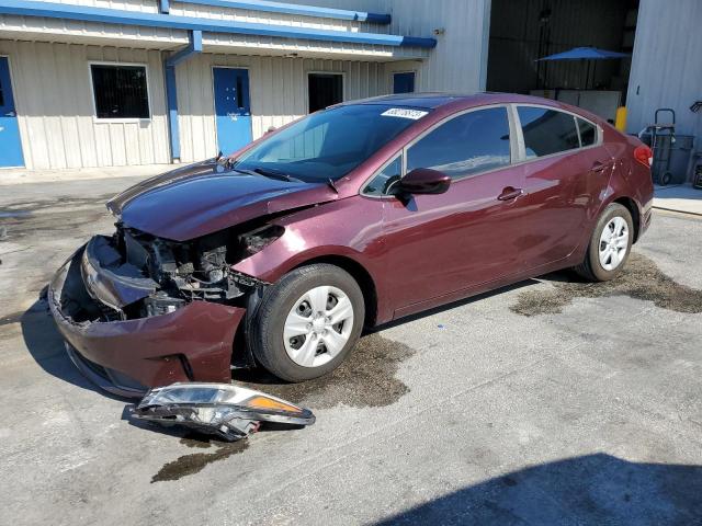 KIA FORTE LX 2017 with VIN 3KPFK4A77HE026203 - Photo from auction