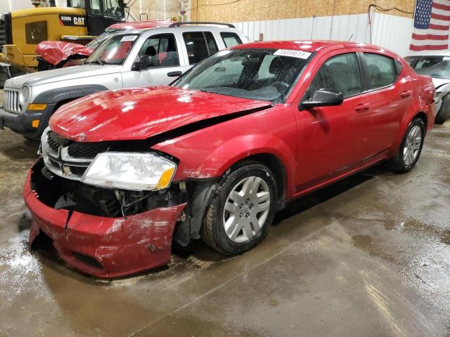 DODGE AVENGER 2012 with VIN 1C3CDZAB6CN216842 - Photo from auction