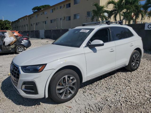 AUDI Q5 PREMIUM 2021 with VIN WA1AAAFY3M2025466 - Photo from auction