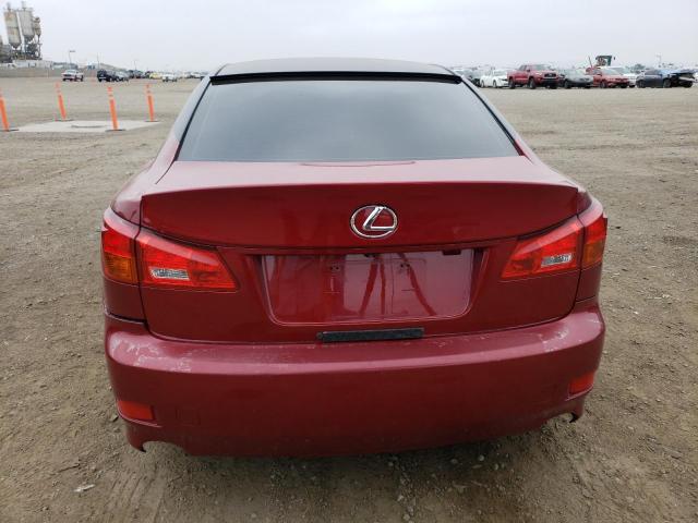 Photo 6 from auction – 2006 LEXUS IS 250 with VIN JTHBK262965018238