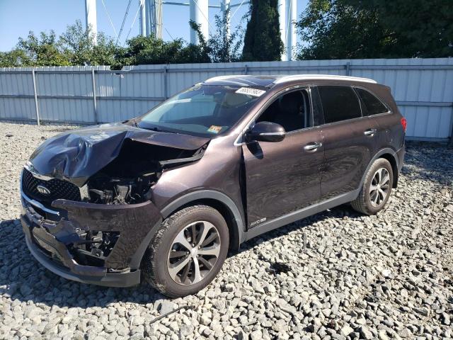 KIA SORENTO EX 2016 with VIN 5XYPHDA52GG071472 - Photo from auction