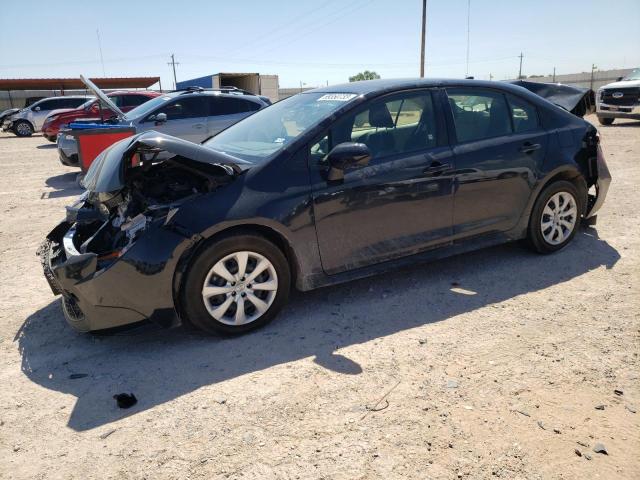 TOYOTA COROLLA LE 2022 with VIN JTDEPMAE3NJ197993 - Photo from auction
