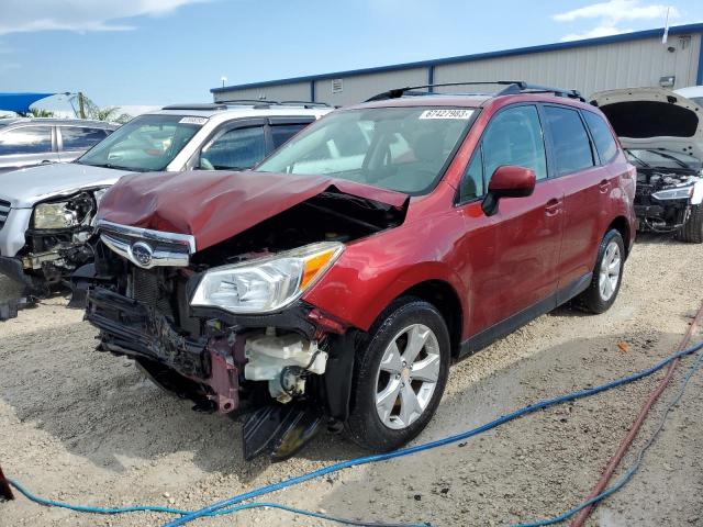 SUBARU FORESTER 2 2015 with VIN JF2SJADC2FH535276 - Photo from auction