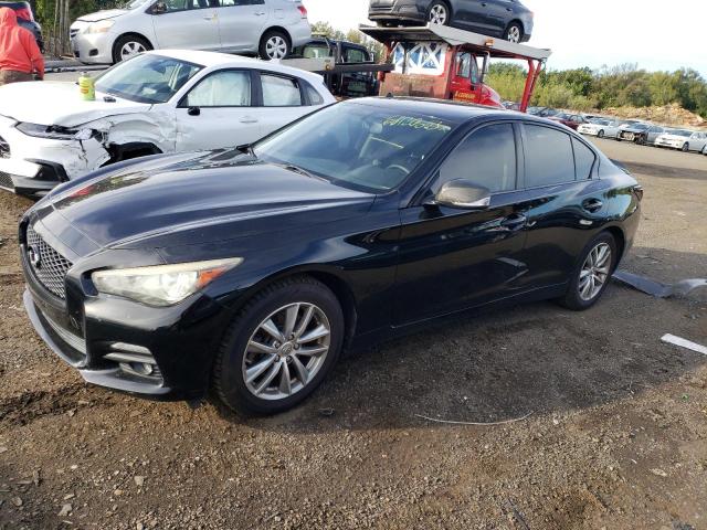 INFINITI Q50 BASE 2014 with VIN JN1BV7AR7EM691031 - Photo from auction