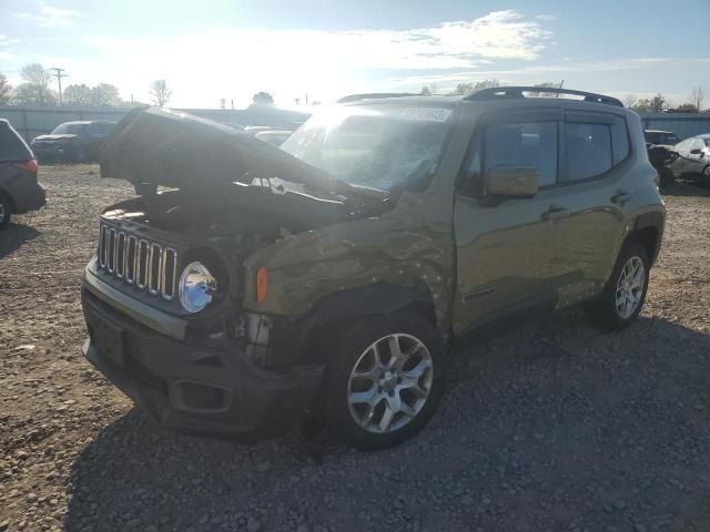 JEEP RENEGADE L 2015 with VIN ZACCJBBT0FPB72529 - Photo from auction
