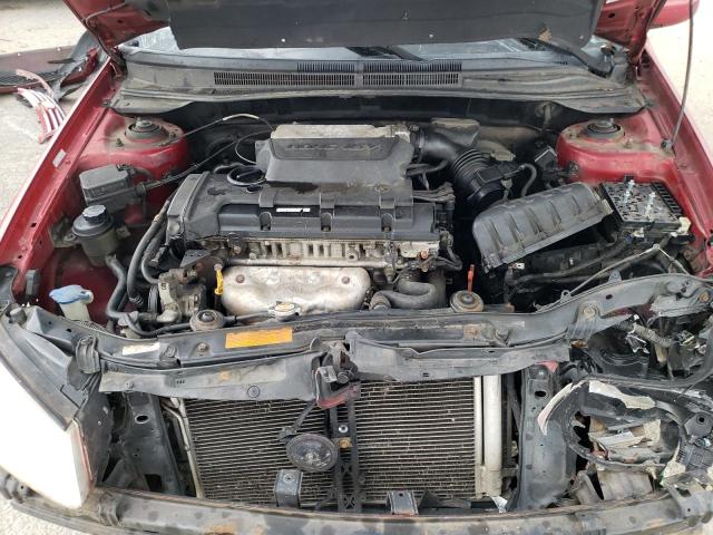 Photo 11 from auction – 2009 KIA SPECTRA EX with VIN KNAFE222495665003