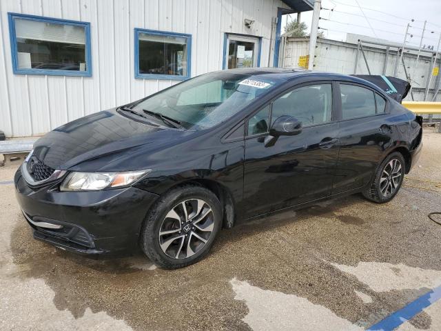 HONDA CIVIC EX 2013 with VIN 19XFB2F84DE067369 - Photo from auction