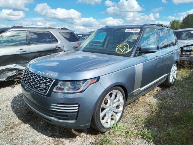 LAND ROVER RANGE ROVE 2018 with VIN SALGV2RE7JA396006 - Photo from auction