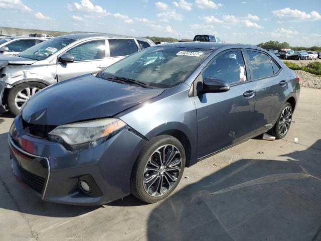 TOYOTA COROLLA L 2014 with VIN 2T1BURHE0EC077742 - Photo from auction