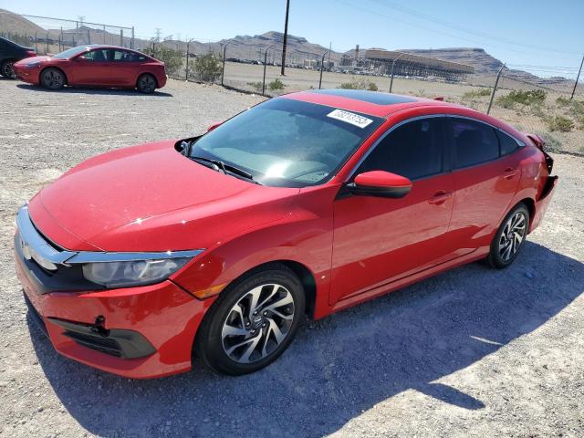 HONDA CIVIC EX 2018 with VIN 2HGFC2F74JH553914 - Photo from auction
