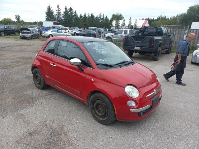 FIAT 500 LOUNGE 2012 with VIN 3C3CFFCR1CT336552 - Photo from auction