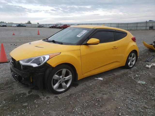 HYUNDAI VELOSTER 2015 with VIN KMHTC6AD2FU229012 - Photo from auction