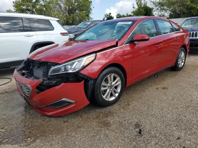HYUNDAI SONATA SE 2017 with VIN 5NPE24AF6HH551512 - Photo from auction