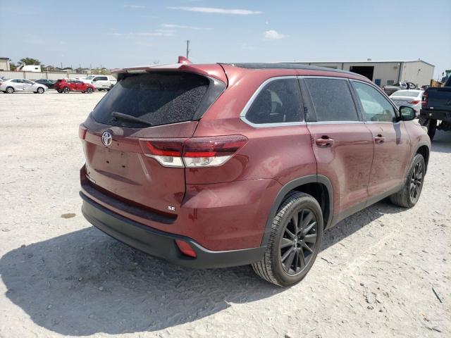 Photo 3 from auction – 2019 TOYOTA HIGHLANDER with VIN 5TDKZRFH9KS560907