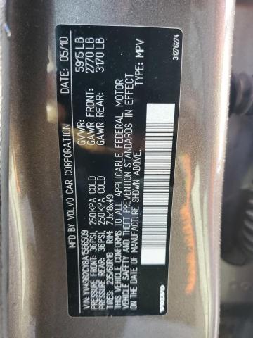 Photo 14 from auction – 2010 VOLVO XC90 3.2 with VIN YV4982CY8A1566509