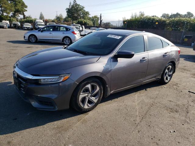 HONDA INSIGHT EX 2019 with VIN 19XZE4F50KE006460 - Photo from auction