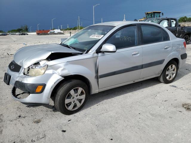 KIA RIO BASE 2009 with VIN KNADE223896465011 - Photo from auction