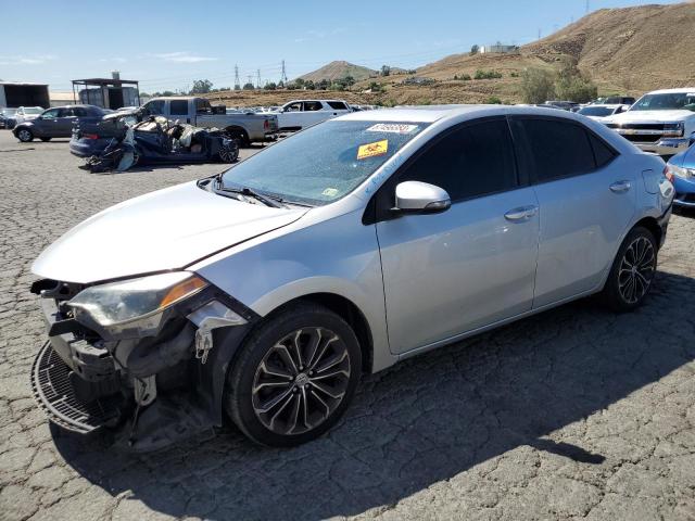 TOYOTA COROLLA S 2015 with VIN 2T1BURHE6FC229783 - Photo from auction