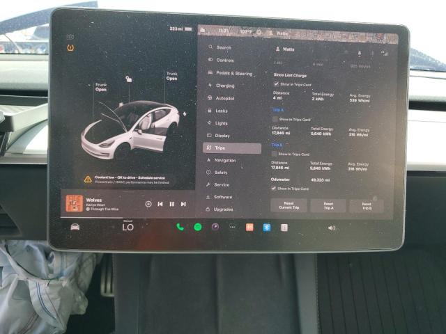 Photo 9 from auction – 2021 TESLA MODEL 3 with VIN 5YJ3E1ECXMF000893