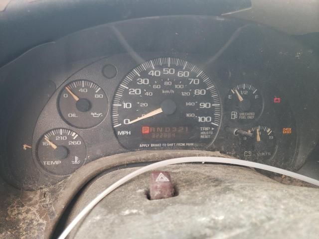 Photo 9 from auction – 2002 CHEVROLET EXPRESS G1 with VIN 1GBFG15M221168022