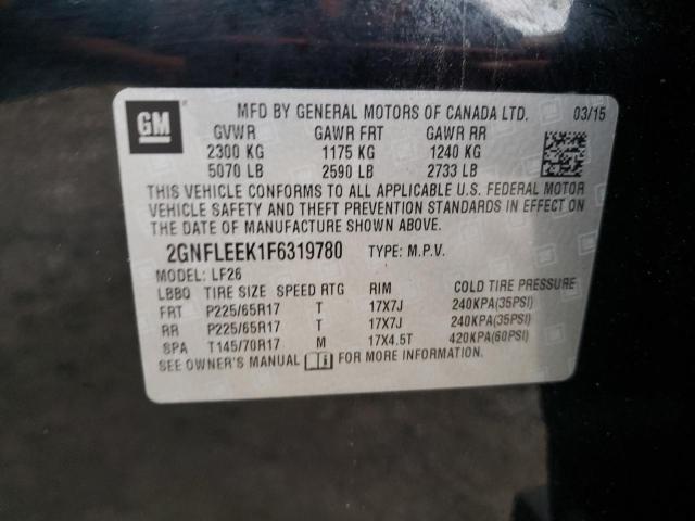Photo 14 from auction – 2015 CHEVROLET EQUINOX LS with VIN 2GNFLEEK1F6319780
