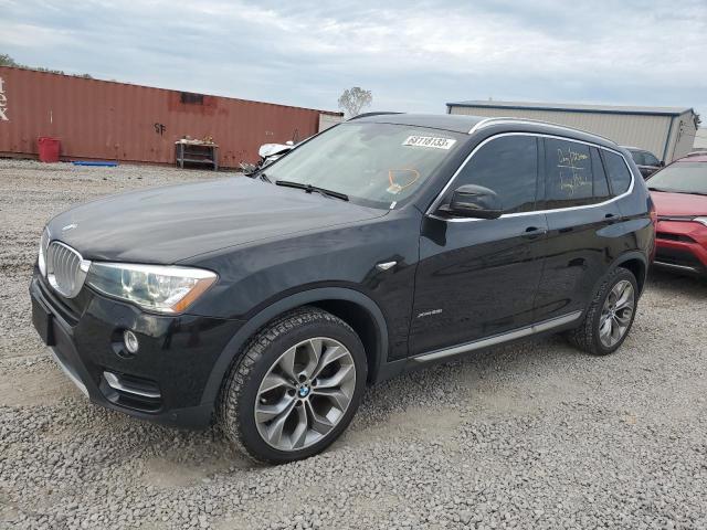 BMW X3 XDRIVE2 2016 with VIN 5UXWX9C50G0D89641 - Photo from auction