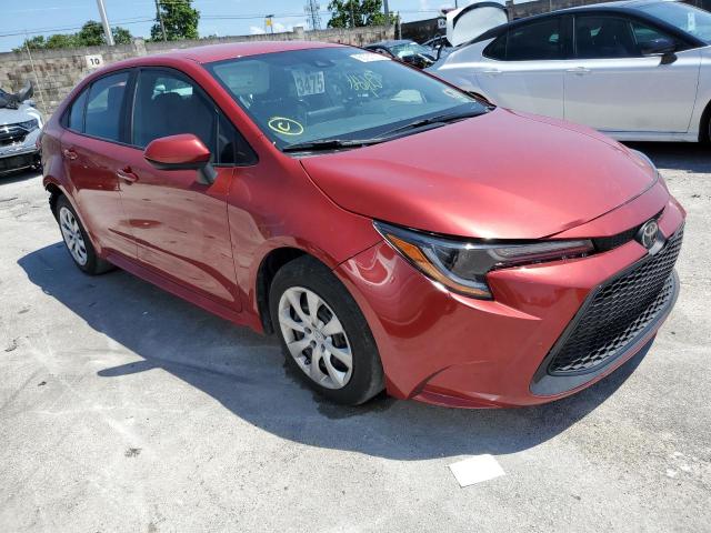 Photo 4 from auction – 2021 TOYOTA COROLLA LE with VIN 5YFEPMAE5MP257797