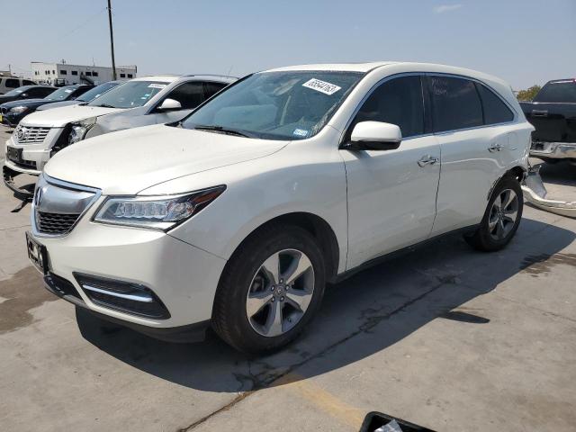 ACURA MDX 2014 with VIN 5FRYD4H29EB032263 - Photo from auction