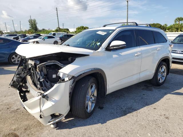 TOYOTA HIGHLANDER 2015 with VIN 5TDDKRFH4FS173555 - Photo from auction
