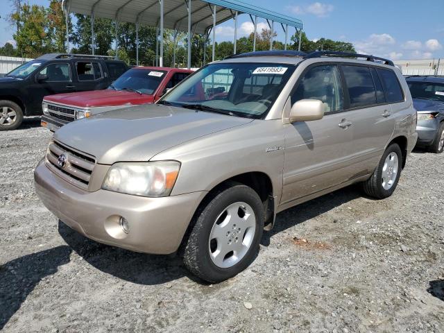 TOYOTA HIGHLANDER 2005 with VIN JTEDP21A850061616 - Photo from auction
