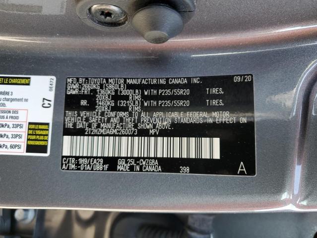 Photo 14 from auction – 2021 LEXUS RX 350 with VIN 2T2HZMDA6MC260073