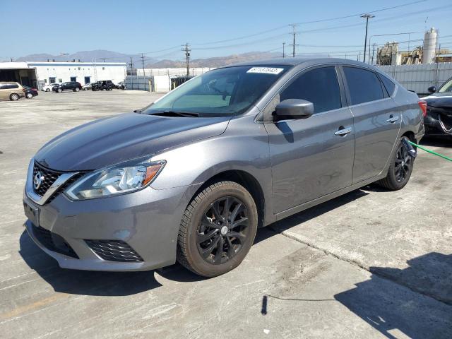 NISSAN SENTRA S 2018 with VIN 3N1AB7AP8JL640693 - Photo from auction