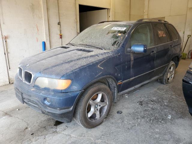 BMW X5 3.0I 2001 with VIN WBAFA53591LH78793 - Photo from auction