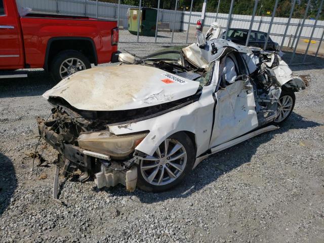 INFINITI Q50 BASE 2014 with VIN JN1BV7AR5EM686880 - Photo from auction