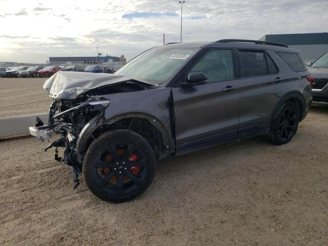 FORD EXPLORER S 2021 with VIN 1FM5K8GC8MGA89548 - Photo from auction